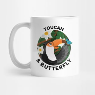Toucan & Butterly Mug
